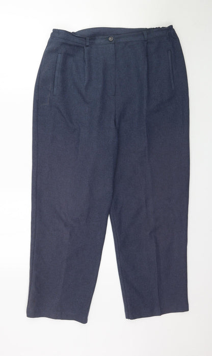 Classics Womens Blue   Trousers  Size 18 L27 in