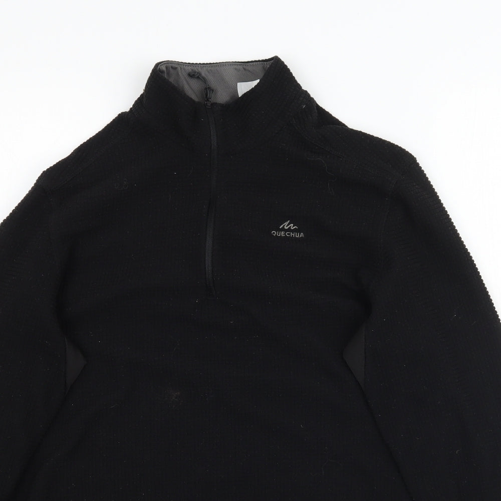 DECATHLON Womens Black   Pullover Sweatshirt Size L