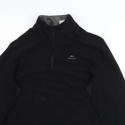 DECATHLON Womens Black   Pullover Sweatshirt Size L