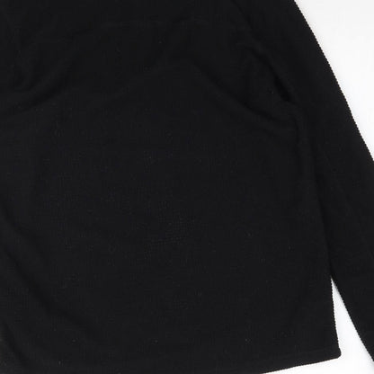 DECATHLON Womens Black   Pullover Sweatshirt Size L