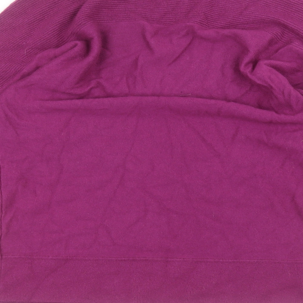 Womens UK Size 12 Marks and Spencer Purple Pullover Jumper