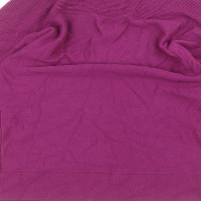 Womens UK Size 12 Marks and Spencer Purple Pullover Jumper