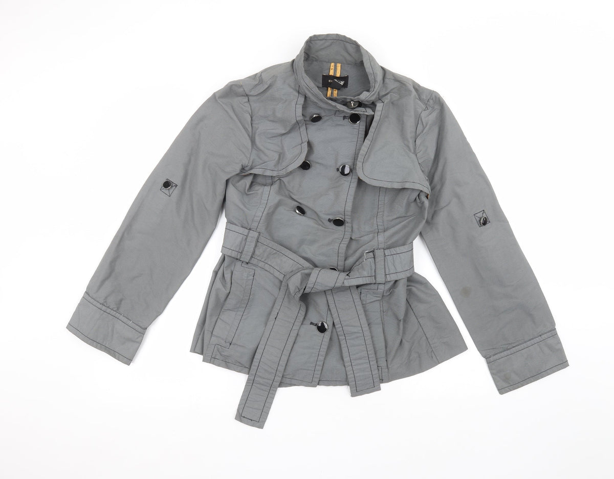 Additional front view of Mango Suit women’s blue jacket, size L