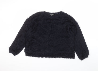 Primark Womens Blue   Pullover Jumper Size L