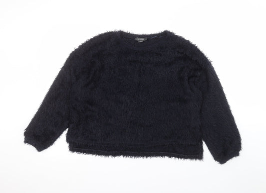 Primark Womens Blue   Pullover Jumper Size L