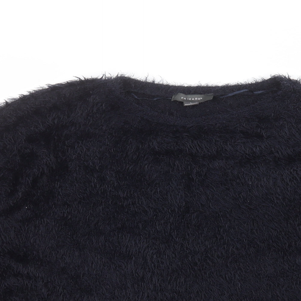 Primark Womens Blue   Pullover Jumper Size L