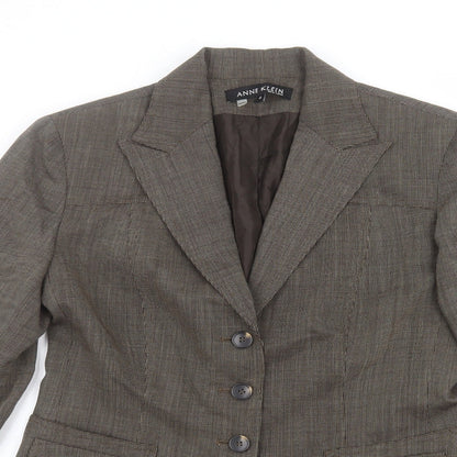 Anne Klein Womens Green   Jacket  Size 8