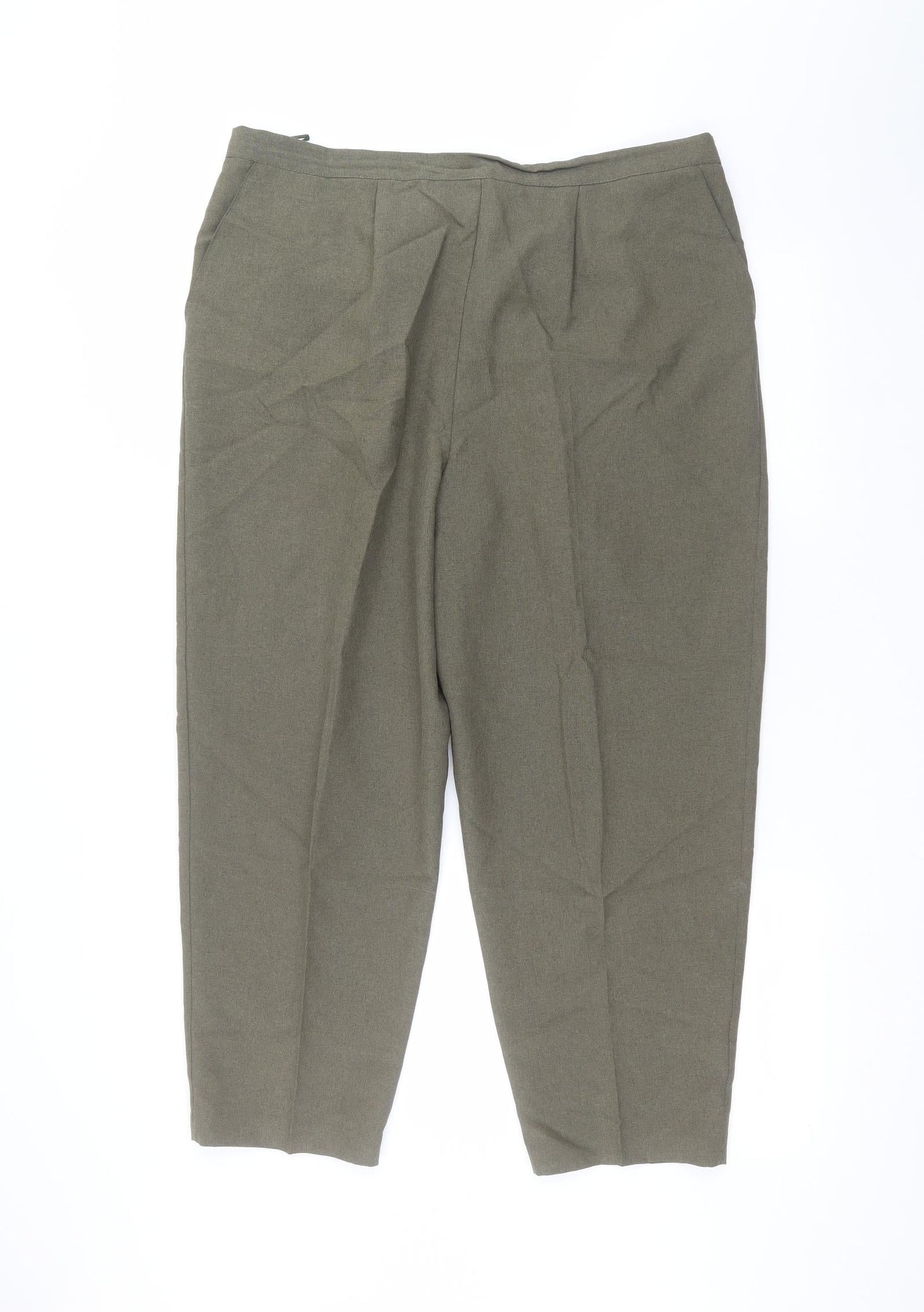 Classics Womens Green   Trousers  Size 22 L25 in