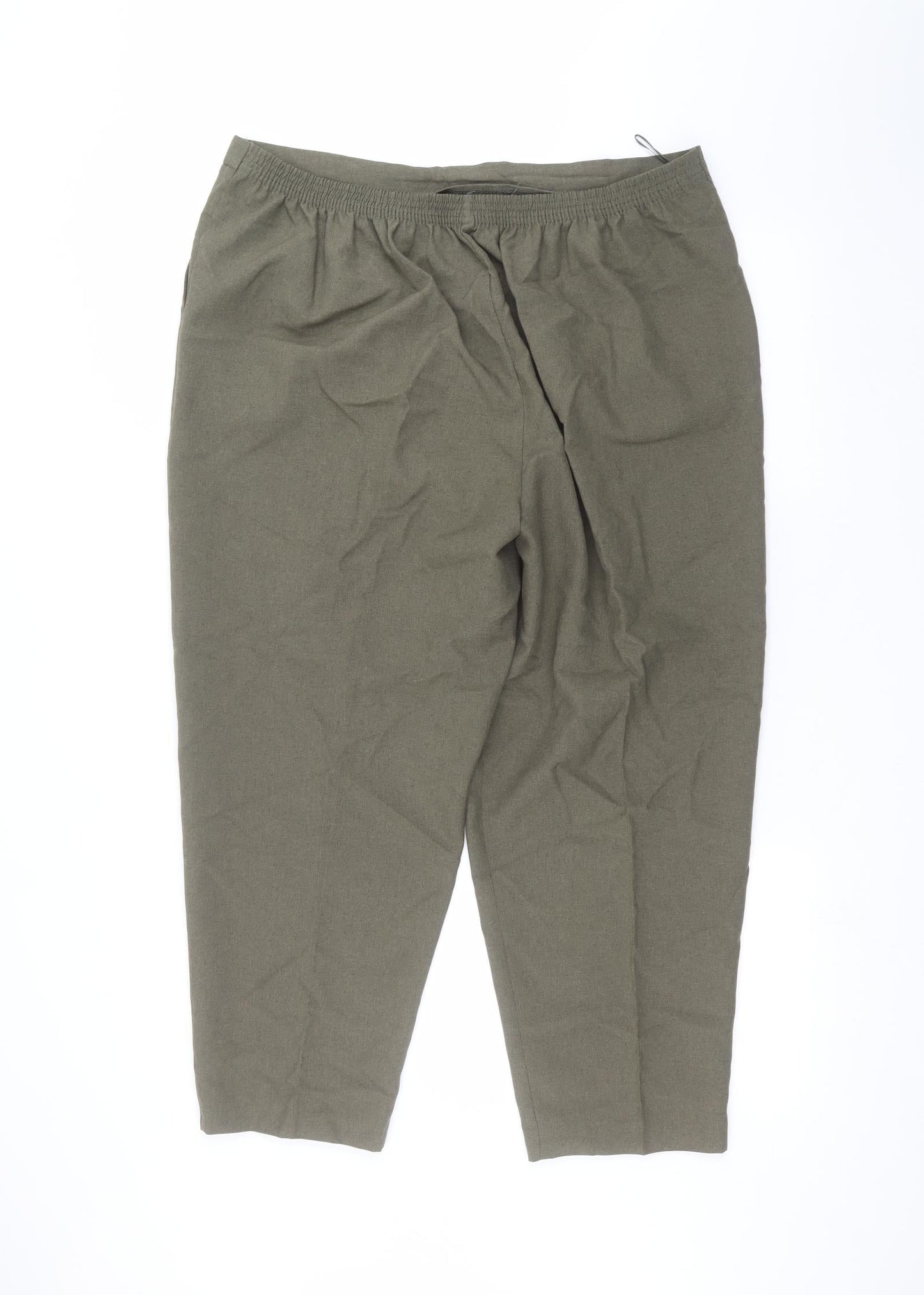 Classics Womens Green   Trousers  Size 22 L25 in