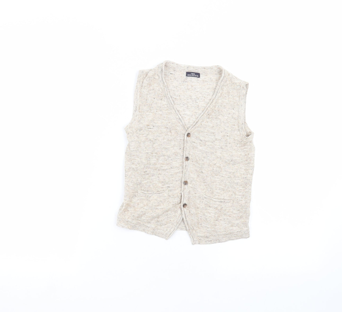 NEXT Girls Brown   Cardigan Jumper Size 3-4 Years