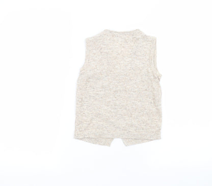 NEXT Girls Brown   Cardigan Jumper Size 3-4 Years