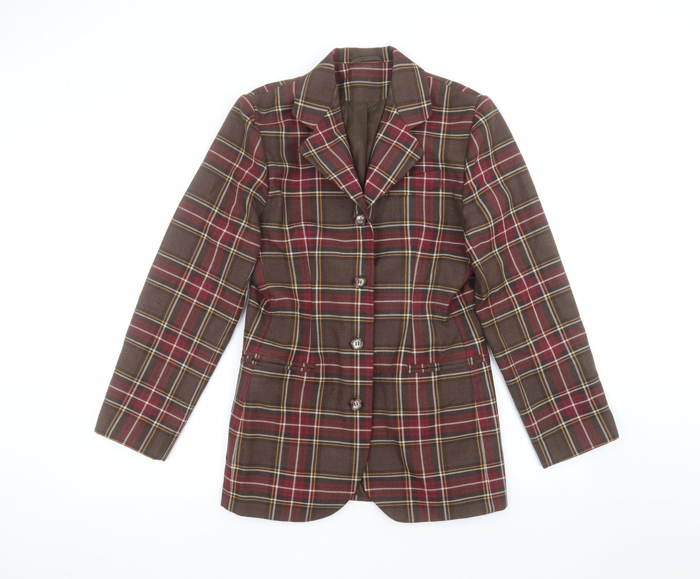 Womens UK Size 10 Preworn Brown Jacket