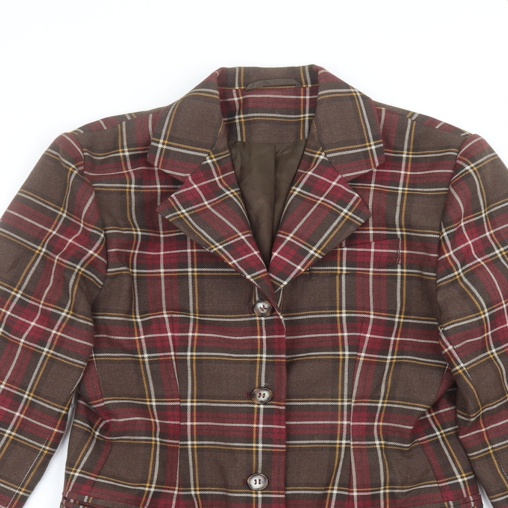Womens UK Size 10 Preworn Brown Jacket