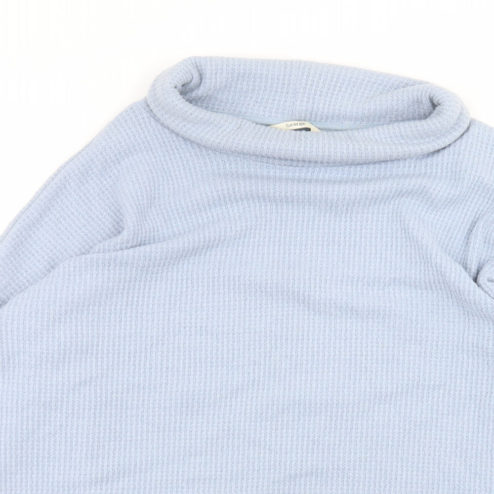 George Womens Blue   Pullover Jumper Size L