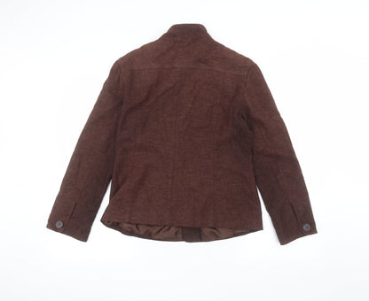 M&Co Womens Brown   Jacket  Size 10