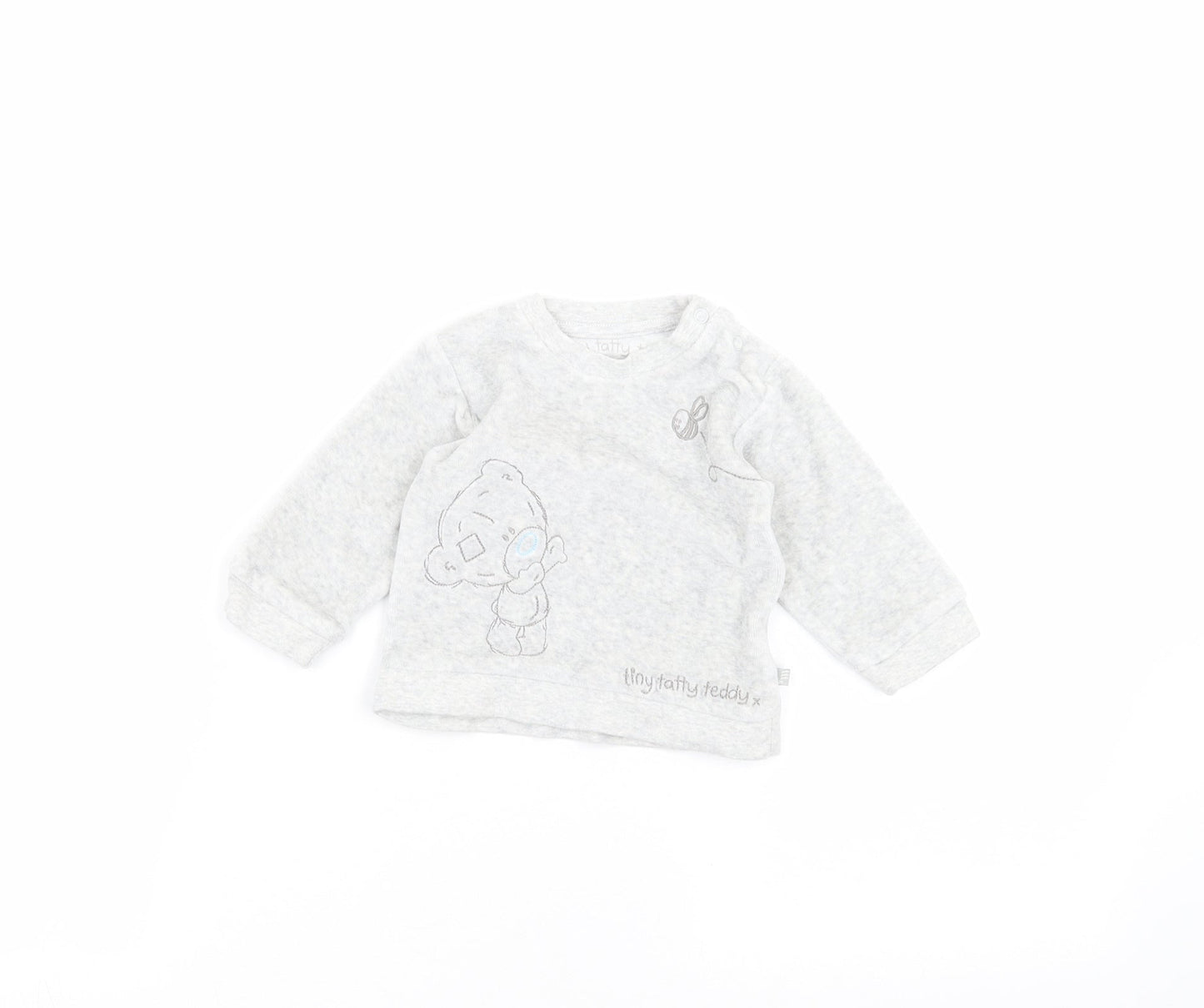 Marks and Spencer Baby Grey   Pullover Jumper Size 3-6 Months