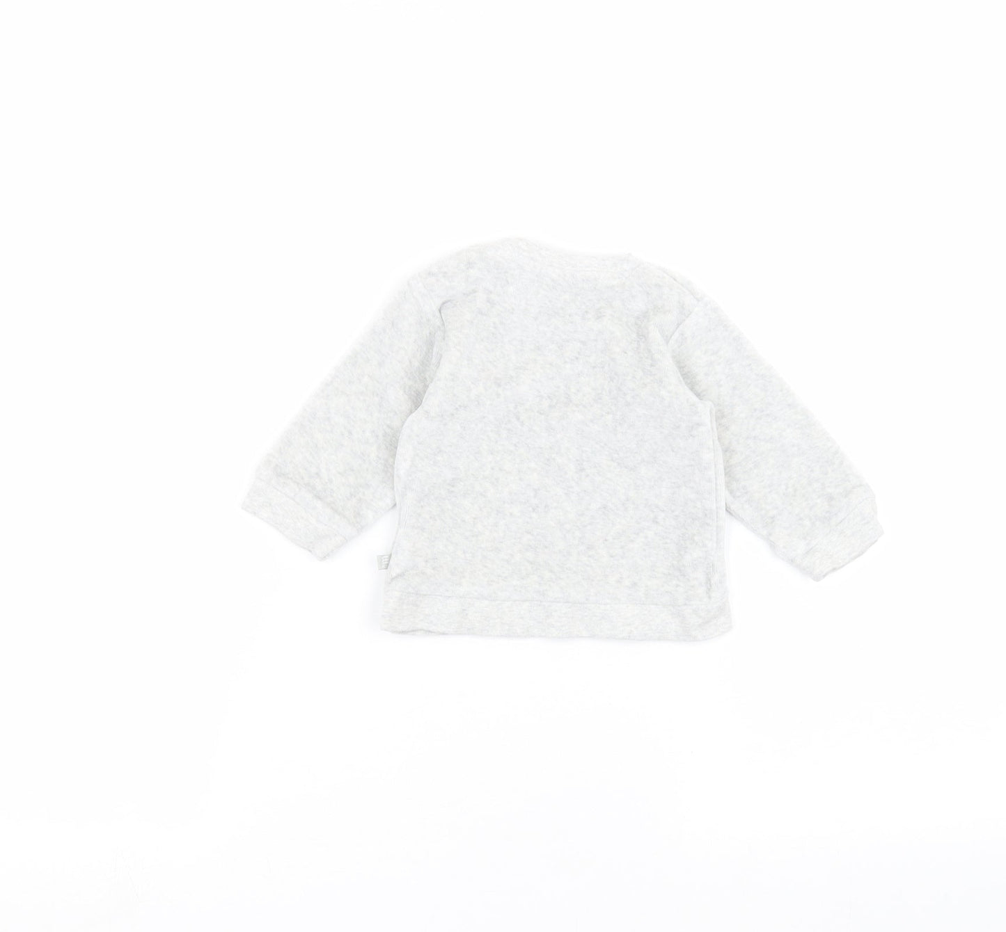 Marks and Spencer Baby Grey   Pullover Jumper Size 3-6 Months
