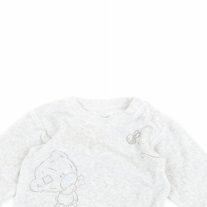 Marks and Spencer Baby Grey   Pullover Jumper Size 3-6 Months