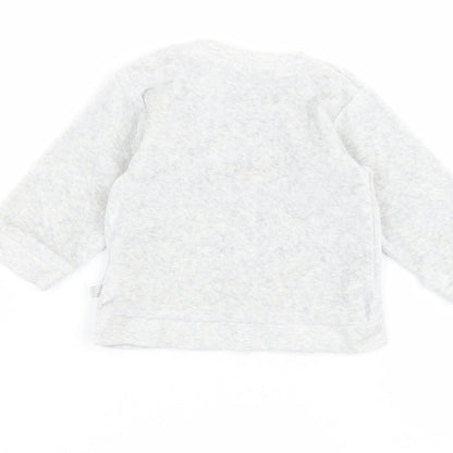Marks and Spencer Baby Grey   Pullover Jumper Size 3-6 Months