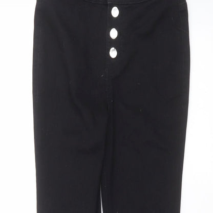 Denim & Co. Girls Black   Skinny Jeans Size 11-12 Years