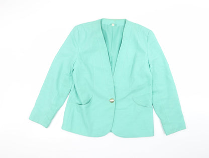 Avenue Womens Green   Jacket  Size 12