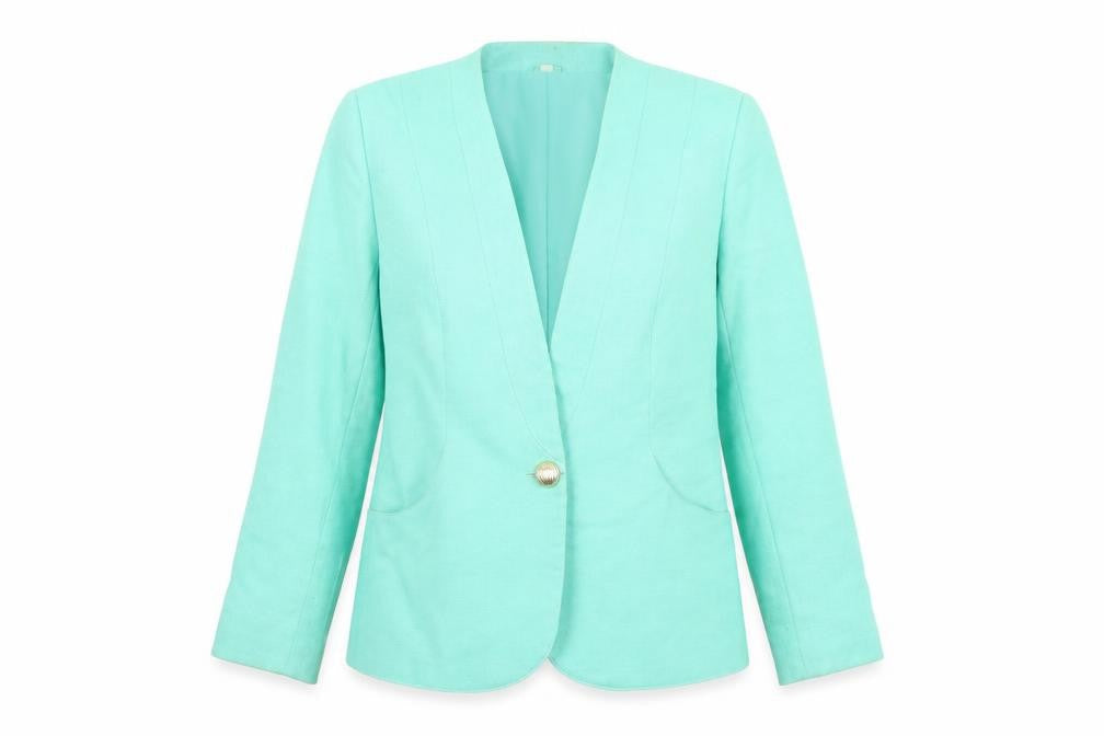 Womens UK Size 12 Avenue Green Jacket