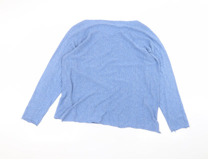 Alexara Womens Blue   Basic T-Shirt Size L