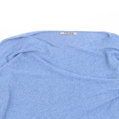 Alexara Womens Blue   Basic T-Shirt Size L