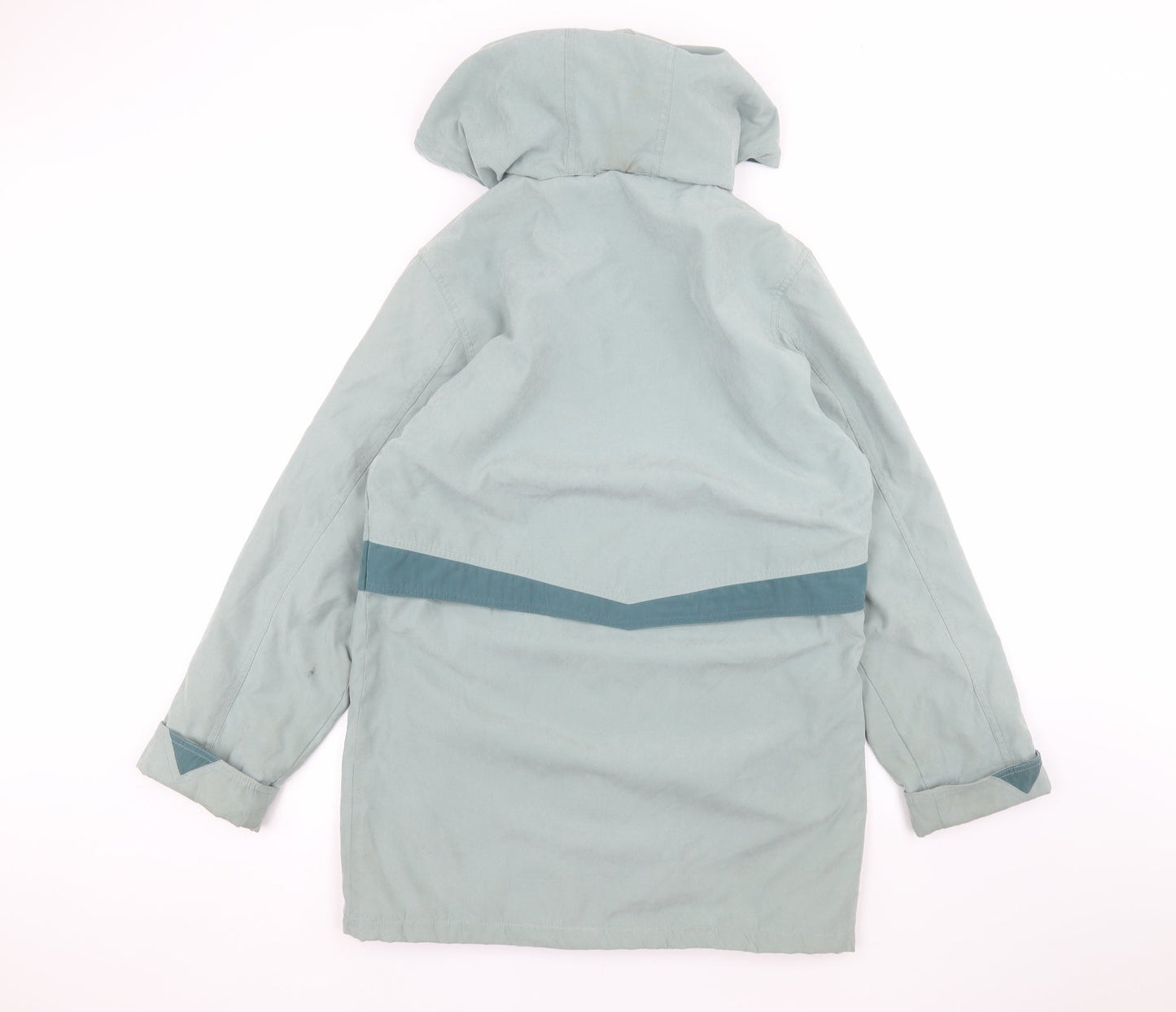 Womens UK Size 10 BHS Grey Parka Coat