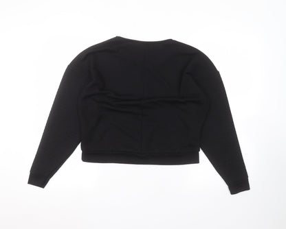 Womens UK Size 8 Topshop Black Pullover Jumper