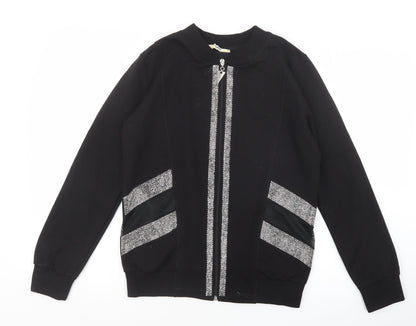 Chaput Womens Black   Jacket  Size M