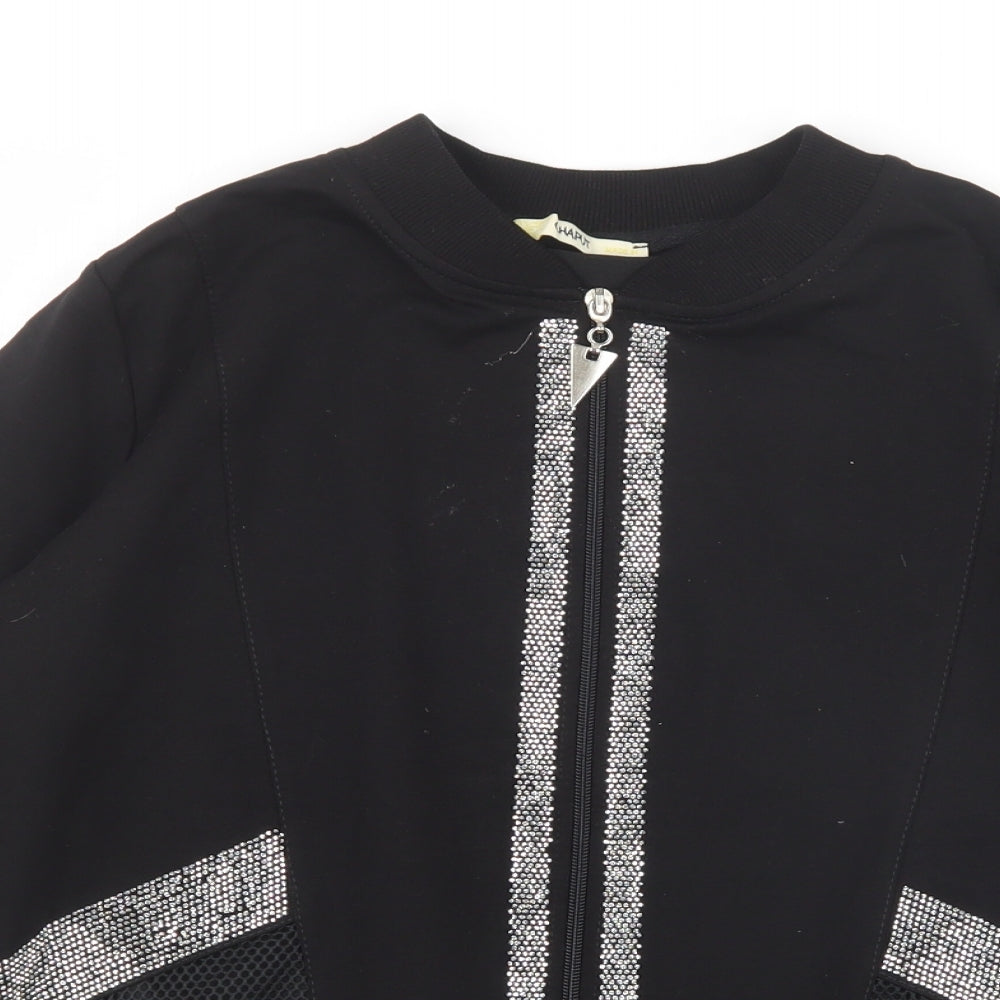 Chaput Womens Black   Jacket  Size M