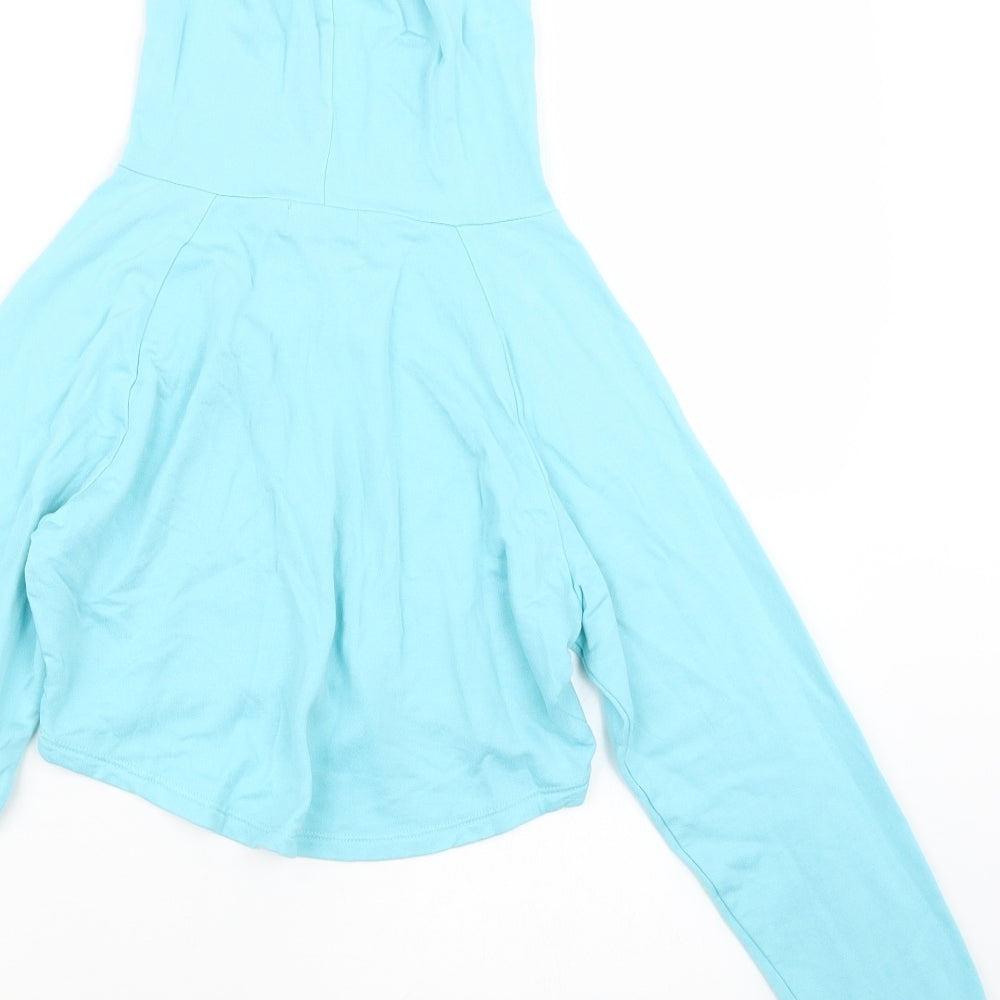 Pineapple Girls Blue   Pullover Hoodie Size 11-12 Years