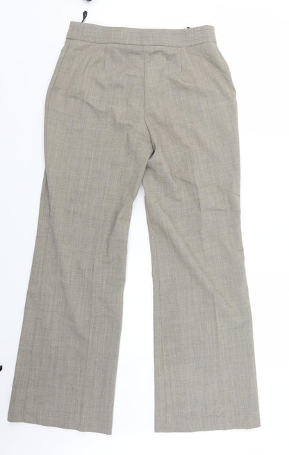 Womens UK Size 29 in Preworn Regular Fit  Beige Trousers