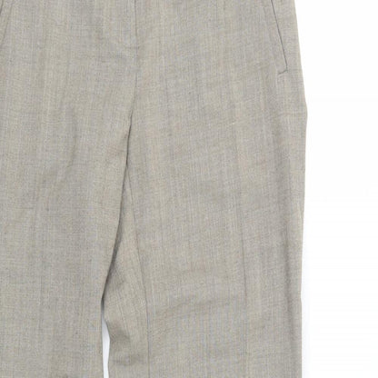 Womens UK Size 29 in Preworn Regular Fit  Beige Trousers