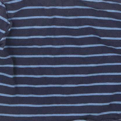 F&F Boys Blue Striped  Basic T-Shirt Size 12-18 Months