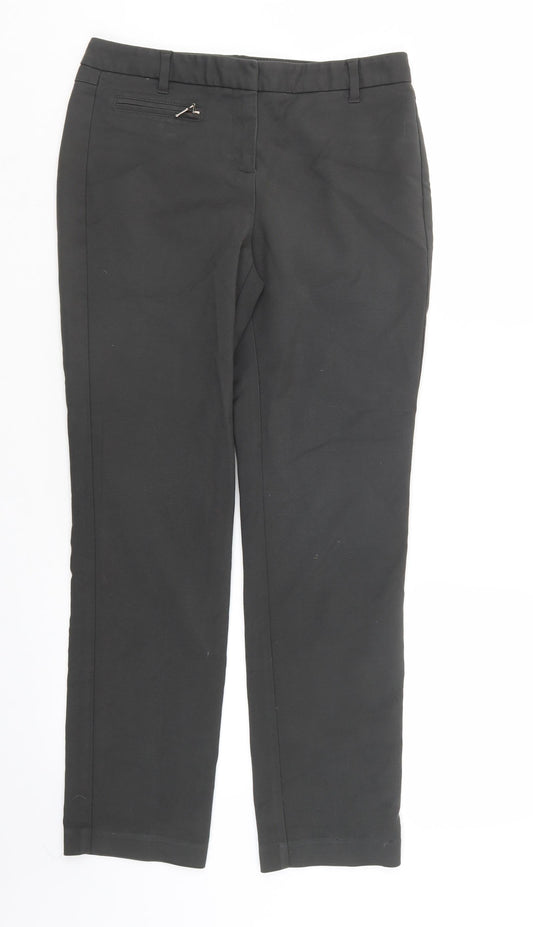 Womens UK Size 8 NEXT Regular Fit  Grey Trousers