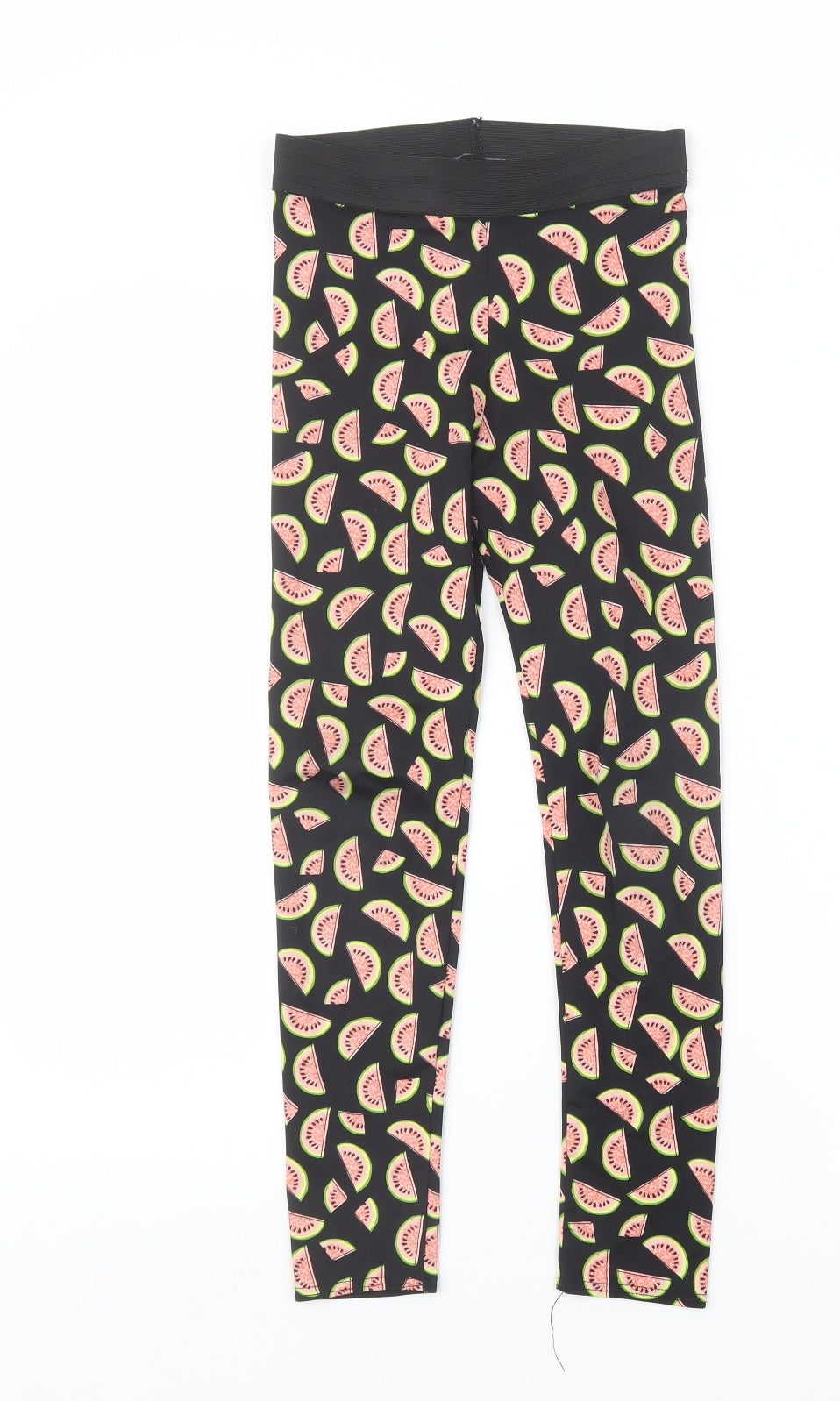 Womens UK Size 6 Atmosphere  Capri Black Leggings