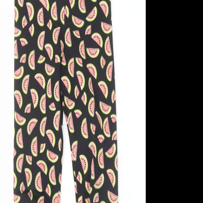 Womens UK Size 6 Atmosphere  Capri Black Leggings