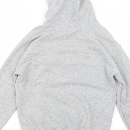 Mens UK Size S Gildan Grey Pullover Hoodie