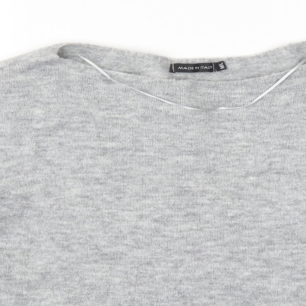 Womens UK Size M Preworn Grey Pullover Jumper