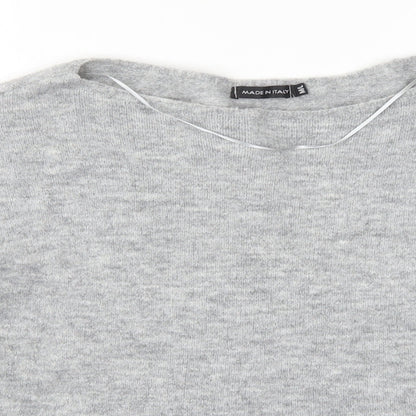 Womens UK Size M Preworn Grey Pullover Jumper