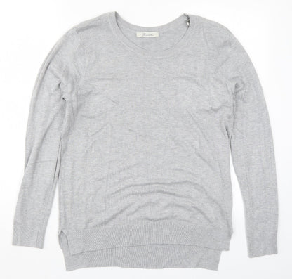 Womens UK Size 14 Peacocks Grey Pullover Jumper