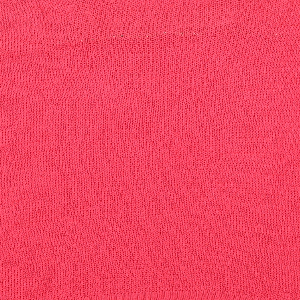 Novo Style Womens Pink  Knit Pullover Jumper Size 14