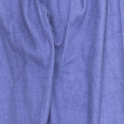 Womens UK Size L Preworn Regular Fit  Purple Trousers