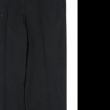 Preworn Mens Black   Dress Pants Trousers Size 34 in L29 in