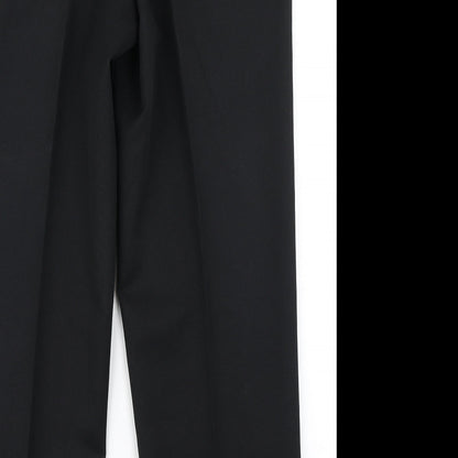 Preworn Mens Black   Dress Pants Trousers Size 34 in L29 in