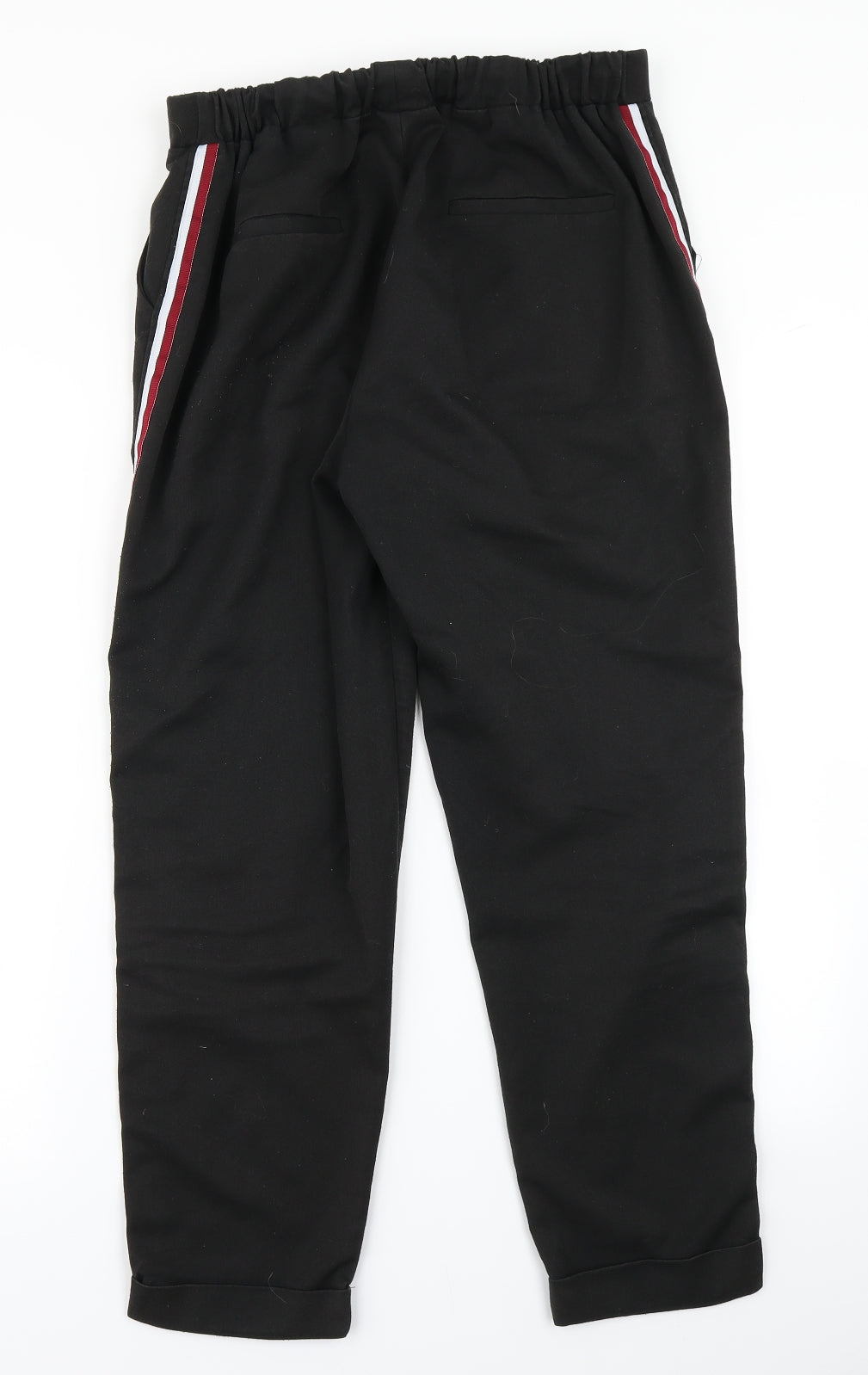Womens UK Size 12 New Look Regular Fit Dress Pants Black Trousers