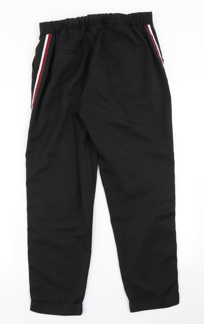 Womens UK Size 12 New Look Regular Fit Dress Pants Black Trousers