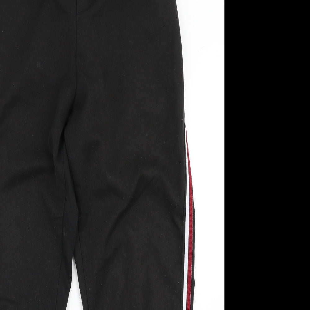 Womens UK Size 12 New Look Regular Fit Dress Pants Black Trousers